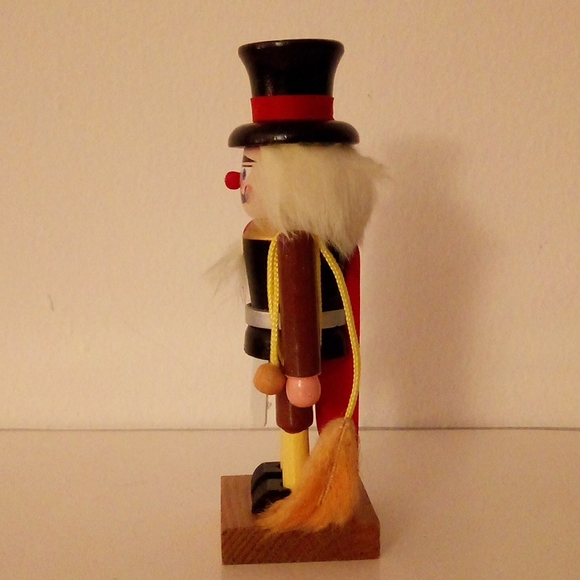 (2 for $35) 1985 Vintage Nutcracker Chimney Sweep, with Real Rabbit Fur. - Picture 2 of 5